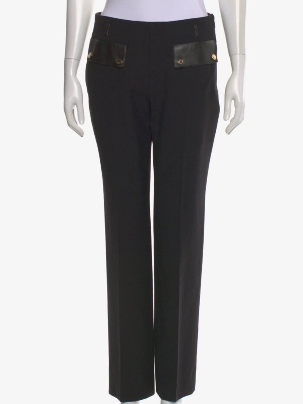 Gucci Straight Leg Wool Pants